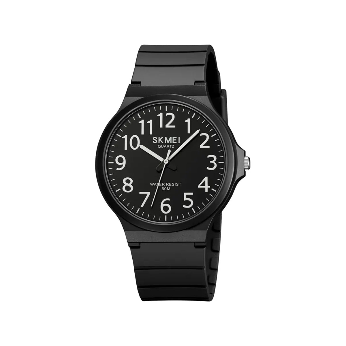 Skmei 2108 Quartz Men’s Belt Watch - Black