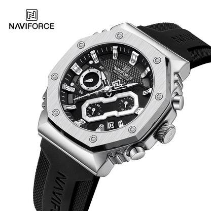 NAVIFORCE 8035 Luxury Chronograph Military Sports Men's Watch