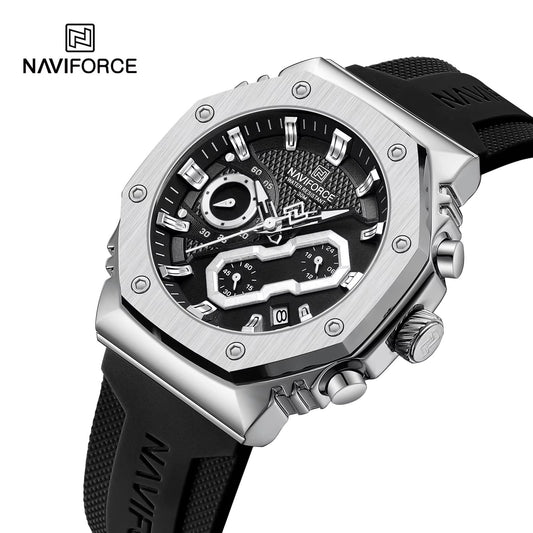 NAVIFORCE 8035 Luxury Chronograph Military Sports Men's Watch