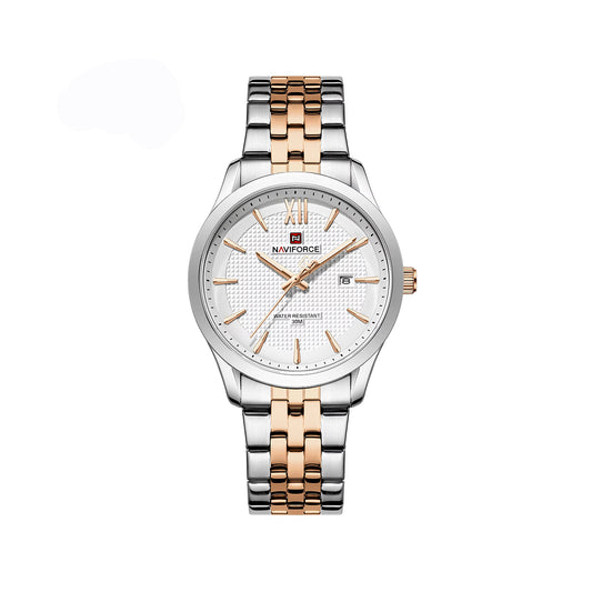 NAVIFORCE 9255 Elegant Stainless Steel Men's Watch