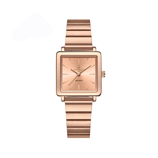 NAVIFORCE NF5048 Stylish Stainless Steel Strap Women’s Watch-Rose Gold