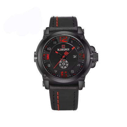 NAVIFORCE NF9099 Casual Leather Quartz Men’s Watch