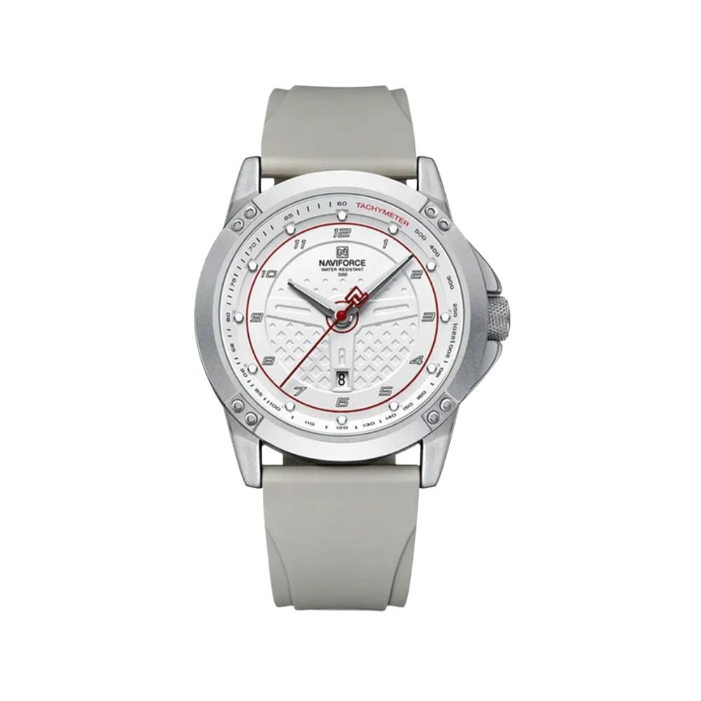 NAVIFORCE NF8031 Luxury Silicon Strap Men's Watch