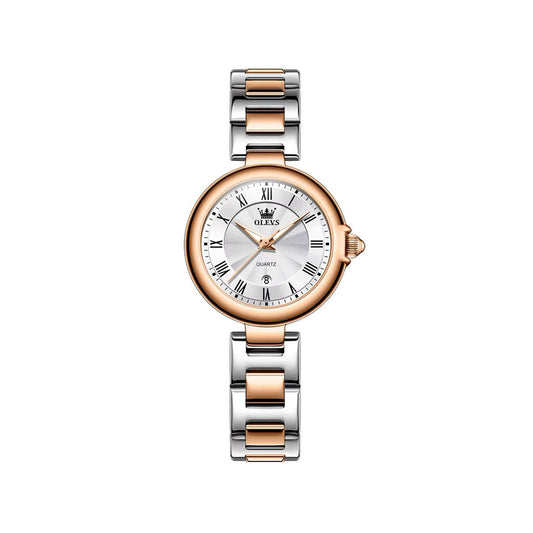 OLEVS 5608 New Luminous Dial Stainless Steel Ladies Watch-Proton
