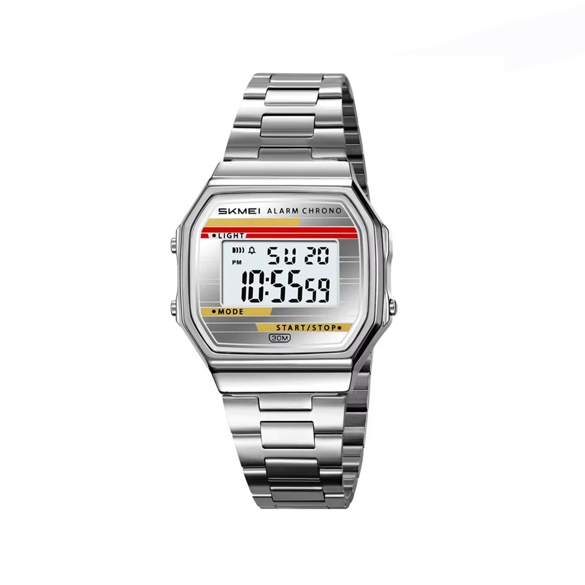 SKMEI 2514 Digital Stainless Steel Classic Men’s Watch