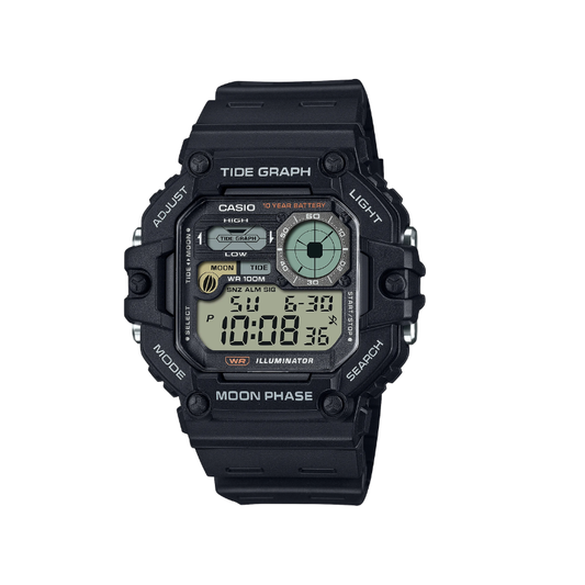 Casio WS-1700H-1AVDF Men’s Digital Sports Watch Resin Belt