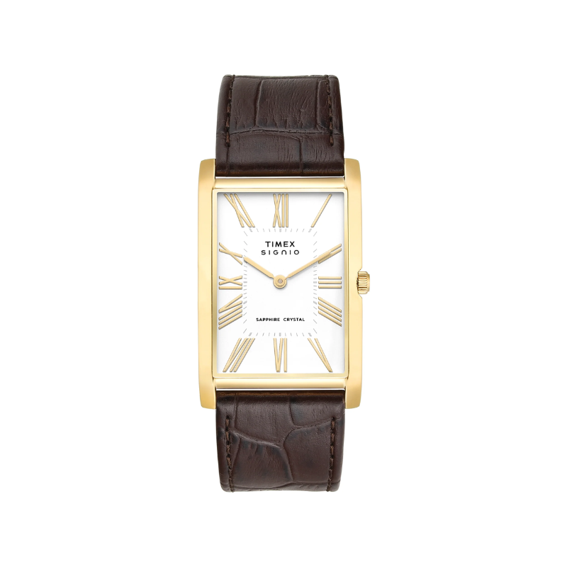 TIMEX TWEG34300 Signio White Dial Analog Watch