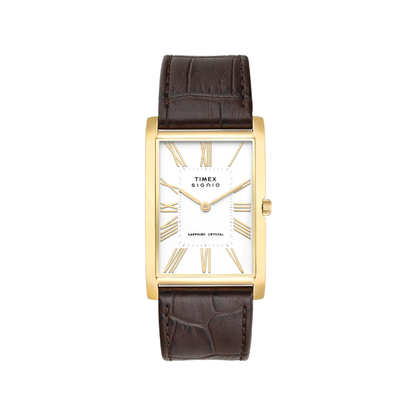 TIMEX TWEG34300 Signio White Dial Analog Watch