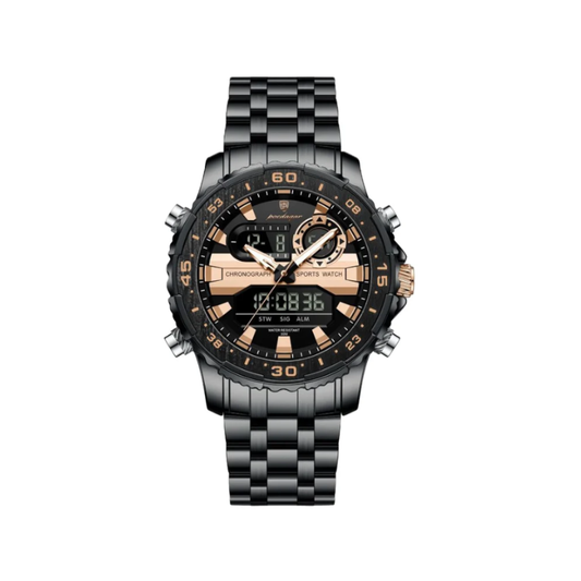 POEDAGAR E122 Luxury LED Men's Watch - Copper