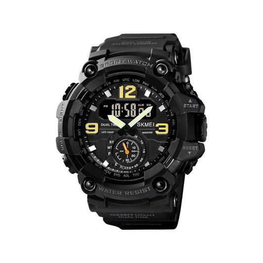 Skmei 1637 Men’s Sports Digital Watch - Black