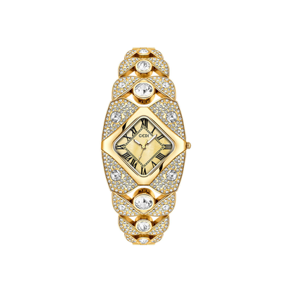 GEDI 52109 Light Luxury Full Diamond Bracelet Quartz Watch