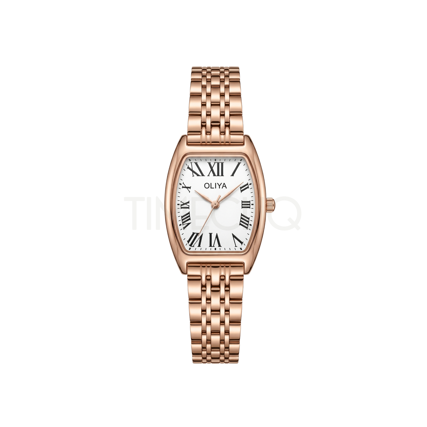 Oliya 6822 Rosegold Ladies Roman Dial Watch