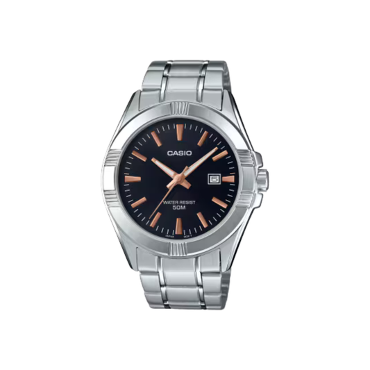 Casio Enticer Date Chain Watch MTP-1308D-1AVDF