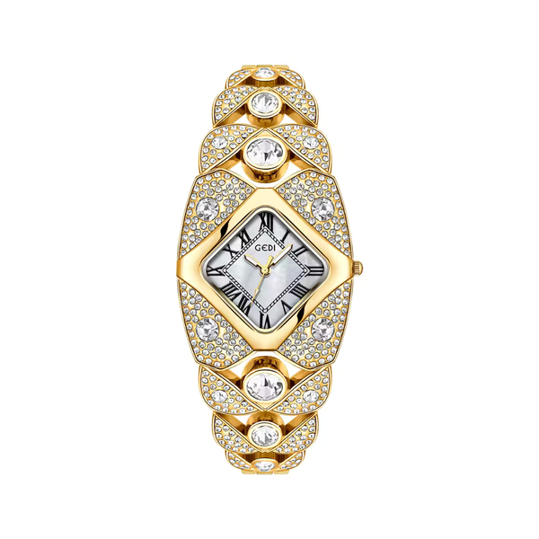 GEDI 52109 Light Luxury Full Diamond Bracelet Quartz Watch
