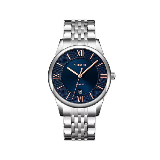 YHMEI 0204 Classic Quartz Stainless Steel Men's Watch