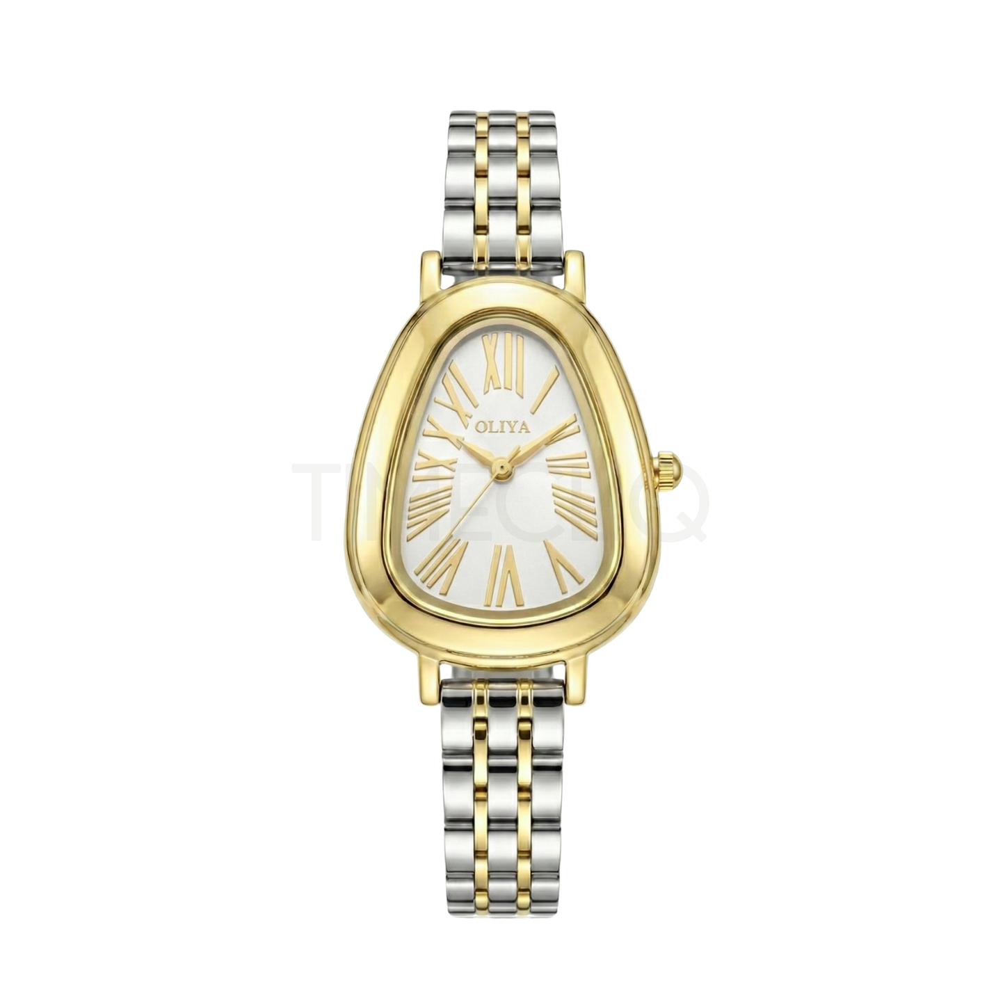 Oliya 2016 Women’s Retro Vintage Watch – White Dial | Elegant Ladies Wristwatch
