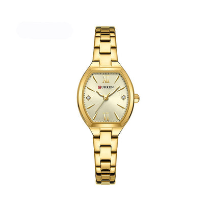 CURREN 9112 Women’s Stainless Steel Watch – Gold Elegant Design